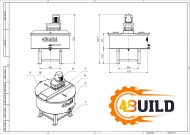 Примусовий бетонозмішувач БП-300
