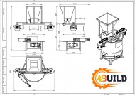 Примусовий бетонозмішувач БП-250