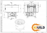Примусовий бетонозмішувач БП2-250