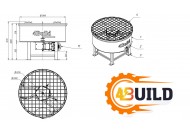 Примусовий бетонозмішувач БП2-250