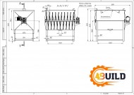Горизонтальний шнековий змішувач СГШ -1000