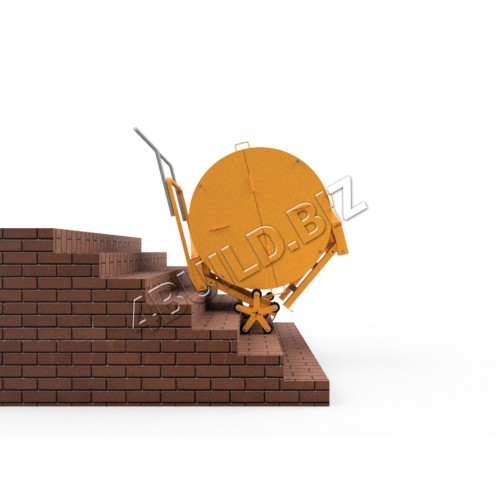 Бетонозмішувач примусовий пересувний ІС2-150 