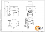 Бетонозмішувач примусовий пересувний ІС2-150 