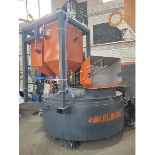 Тарільчасто-павукоподібний бетонозмішувач СБ-1000