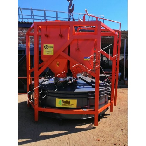 Тарільчасто-павукоподібний бетонозмішувач СБ-1500