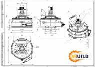 Тарільчасто-павукоподібний бетонозмішувач СБ-500
