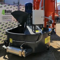 Тарільчасто-павукоподібний бетонозмішувач СБ-500 Тарільчасто-павукоподібний бетонозмішувач СБ-500