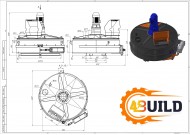 Тарільчасто-павукоподібний бетонозмішувач СБ-750