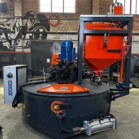 Тарільчасто-павукоподібний бетонозмішувач СБ-750 Тарільчасто-павукоподібний бетонозмішувач СБ-750