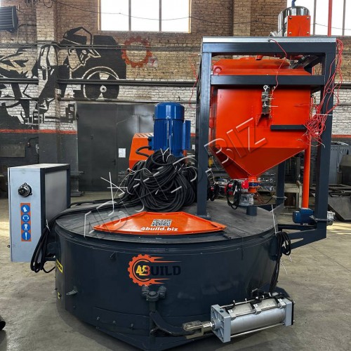 Тарільчасто-павукоподібний бетонозмішувач СБ-750