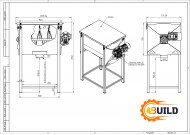 Горизонтальний шнековий змішувач ГСШ-300 з нержавіючої сталі