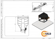 Бункер-живильник на 2 куб. метри
