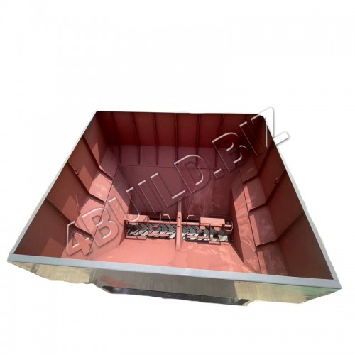 Бункер-питатель для сыпучих материалов на 5 куб.метров с ворошителем