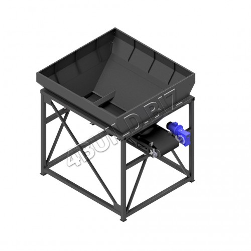 Бункер-живильник для сипучих матеріалів на 5 куб. метрів