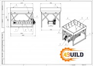 Бункер-живильник на 3 куб. метрів