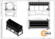Барабанное сито на 3 фракции БС ф1500