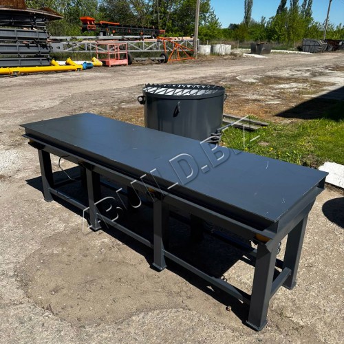 Вибростол усиленный 2500 х 750 х 900