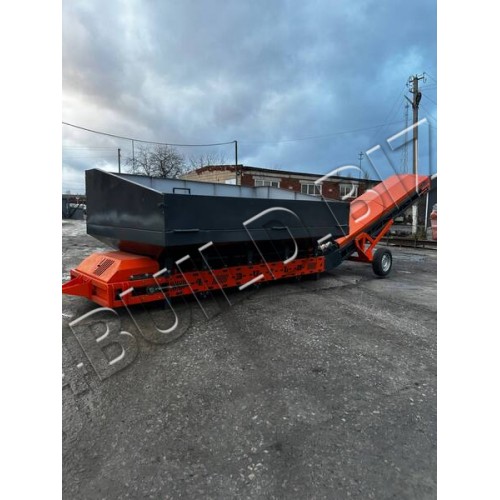 Стрічковий перевантажувач зерновозів з продуктивністю 200 тонн/год