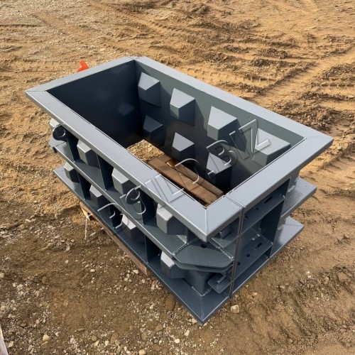 Металоформа Лего-блок 1 200 х 600 х 600 з бічними болтовими з'єднаннями