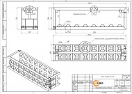 Металоформа Лего-блок 2 400 х 600 х 600