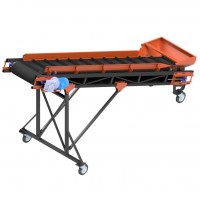 Мобільний стрічковий конвеєр шевронний ЛТ-4-500