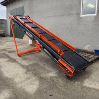 Стрічковий транспортер з шевронною стрічкою ЛТ-4.5-600