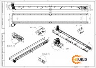 Ленточный транспортер из нержавеющей стали ЛТ-5-400