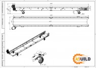 Ленточный транспортер из нержавеющей стали ЛТ-5-400