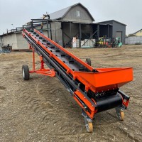 Конвеєр стрічковий похилий ЛТ-6-500 шевронний