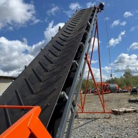 Ленточный шевронный транспортер ЛТ-7.6-800