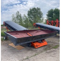 Стрічковий розвантажувач зерновозів закритий