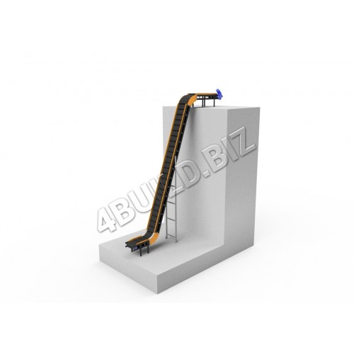 Стрічковий конвеєр навантажувач Z-подібний 12х600