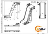 Стрічковий конвеєр з харчовою стрічкою Z-подібний 3x500