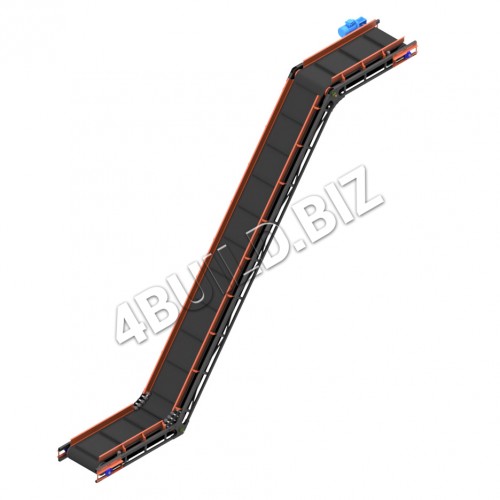 Ленточный конвейер Z-образный 8.7х400