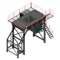 Опорна рама для бетонозмішувача 4,5 м