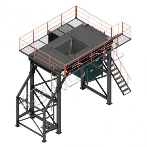 Опорна рама для бетонозмішувача 4,5 м