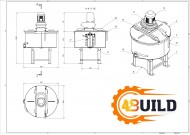 Примусовий бетонозмішувач БП-150