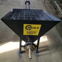 Шнековий транспортер з приймальним бункером ф 219/6000