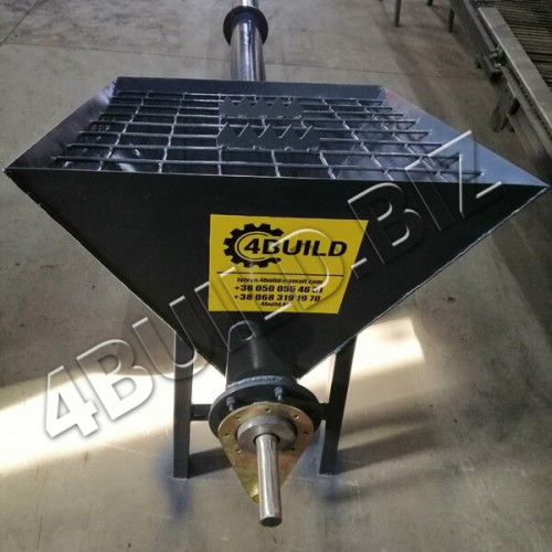 Шнековий транспортер з приймальним бункером ф 219/6000