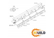 Шнековий живильник ф 168 / 12 000