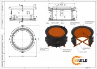 Віброформа кільце бетонне КС-15.9