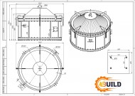  Віброформа кільце бетонне КС-15.6