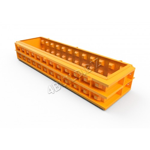 Металоформа Лего-блок 2 400 х 500 х 600