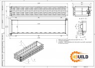 Металлоформа Лего-блок 2 400 х 400 х 600