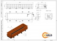 Металлоформа Лего-блок 2 400 х 400 х 600