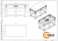 Вібростіл 1500 х 800 х 900 для ЗБВ