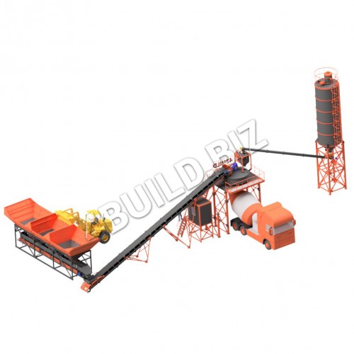 Лінія з виробництва товарного бетону з вивантаженням у автоміксер 4BUILD BetonMaster - 54