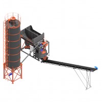 Приоб'єктний завод 4BUILD COMPACT-20 для автобетоновозу Приоб'єктний завод 4BUILD COMPACT-20 для автобетоновозу