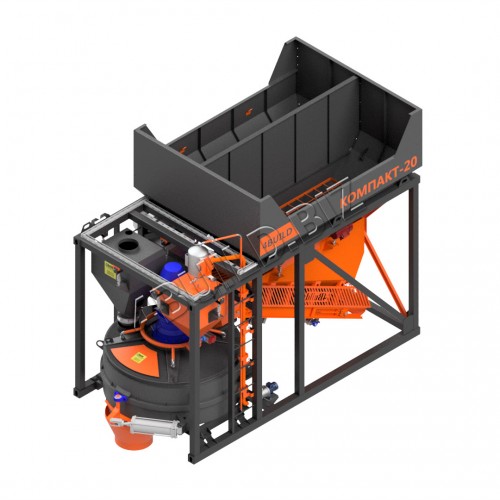 Мобільний бетонний завод 4BUILD COMPACT-20