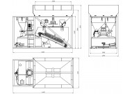 Мобільний бетонний завод 4BUILD SuperCOMPACT-20 на шасі